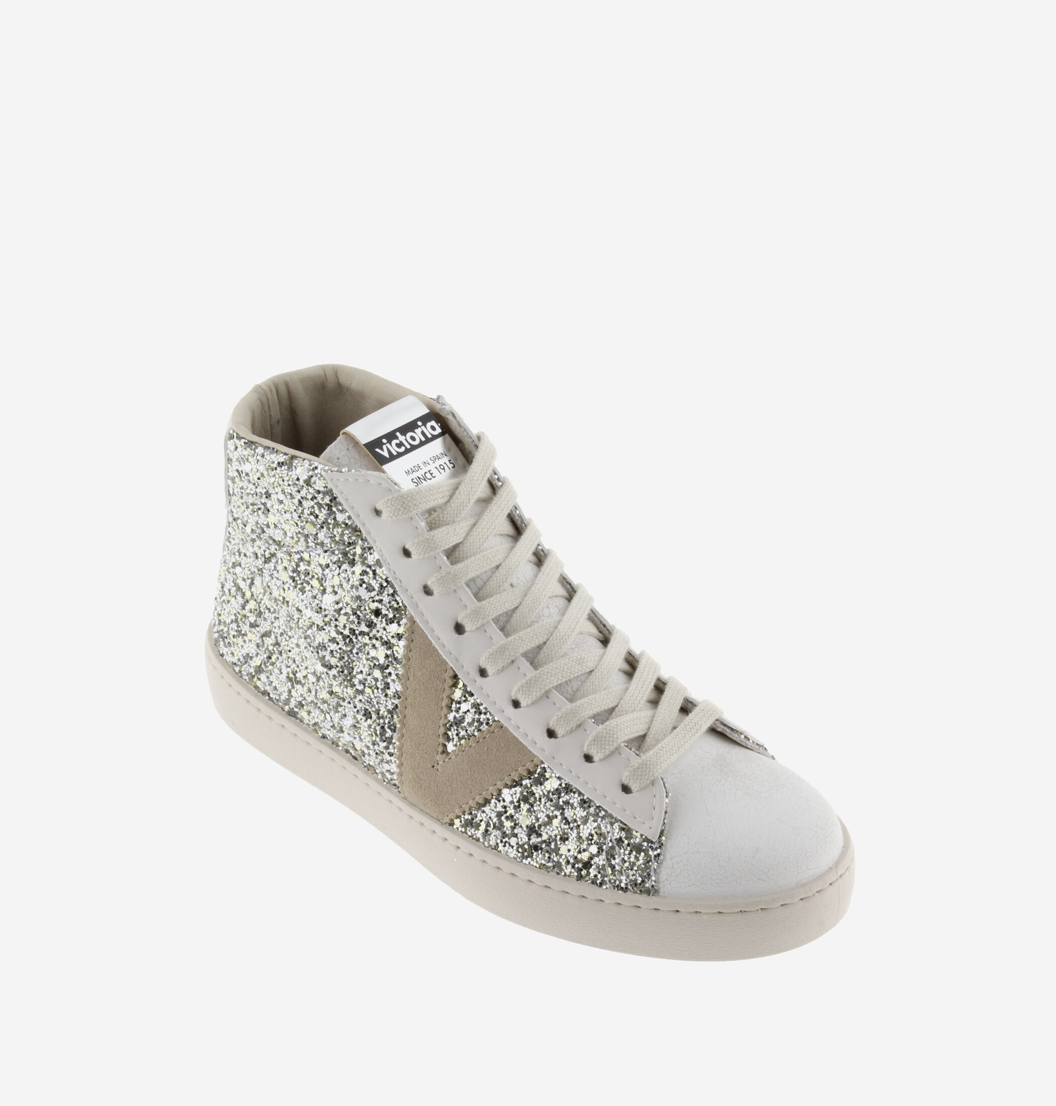 Victoria scarpe argento sale