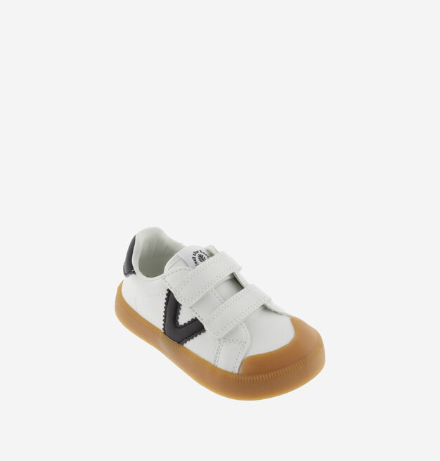 OLIVER STRAPS BAREFOOT LEATHER EFFECT & CONTRAST