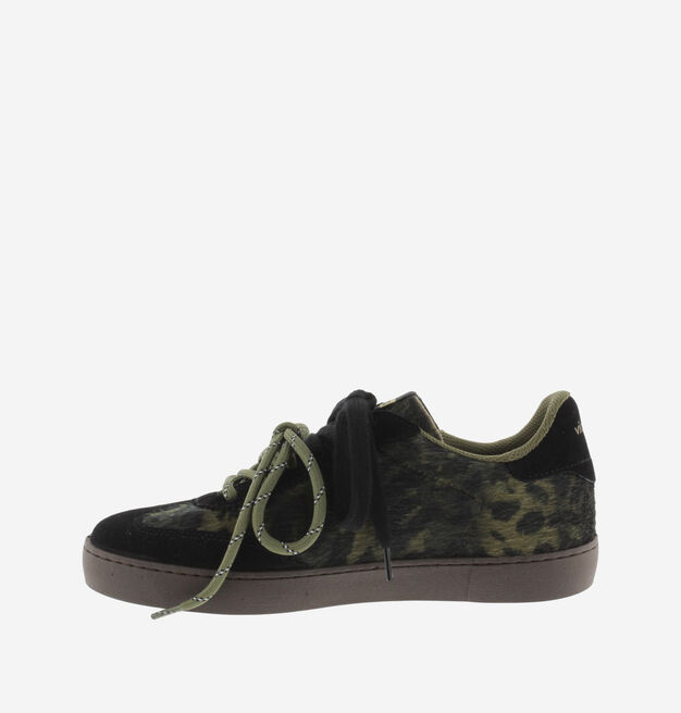 BERL&Iacute;N CICLISTA ANIMAL PRINT & SUEDE