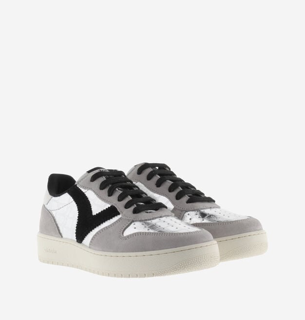 MADRID METAL & SPLIT LEATHER