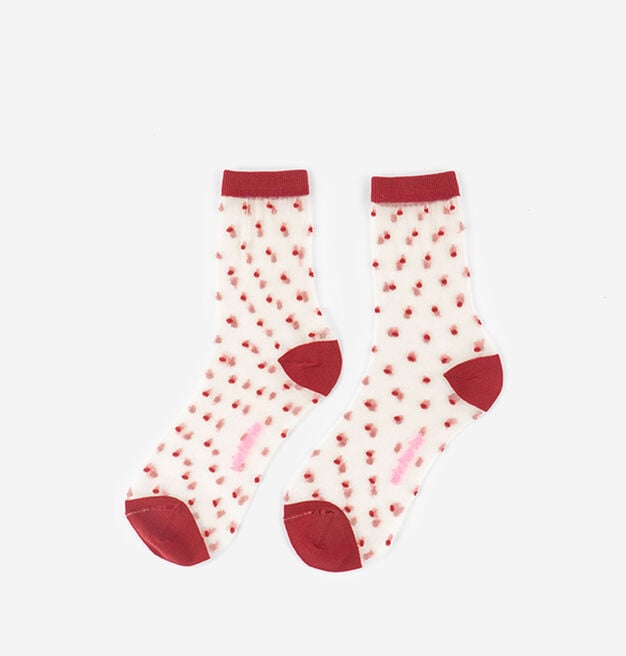 TRANSPARENT SOCK DOTS