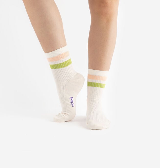 CALZINO COTONE & RIGHE