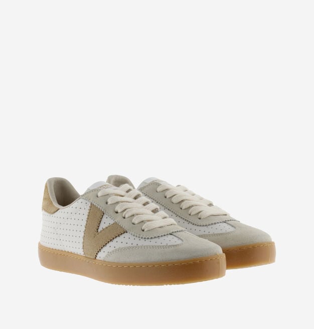 BERL&Iacute;N CICLISTA PERFORATED LEATHER EFFET & SUEDE