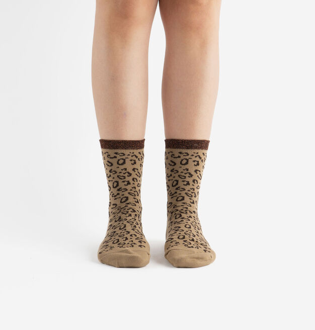 COTTON SOCK LEOPARD