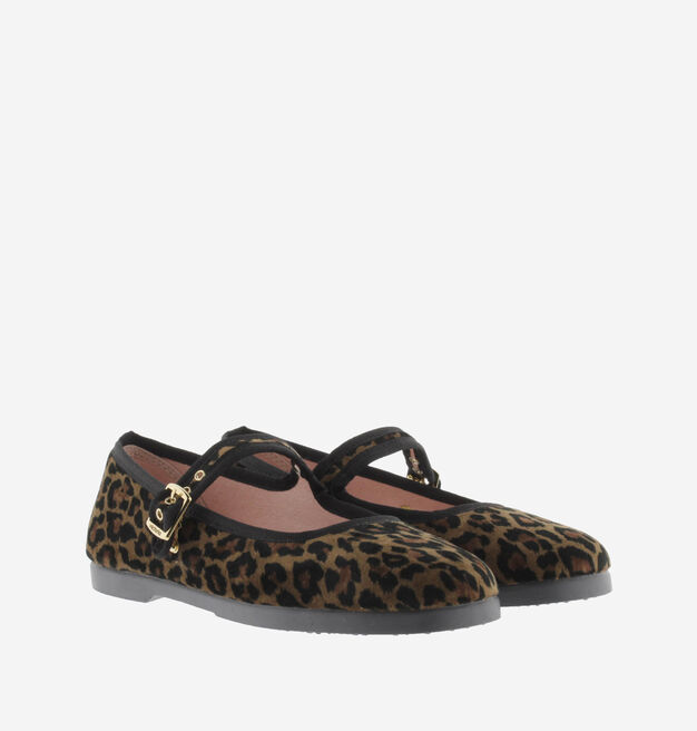 GONG-FU BALLERINA SAMT ANIMAL PRINT
