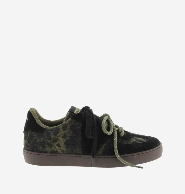 BERLÍN CICLISTA ANIMAL PRINT & SUEDE