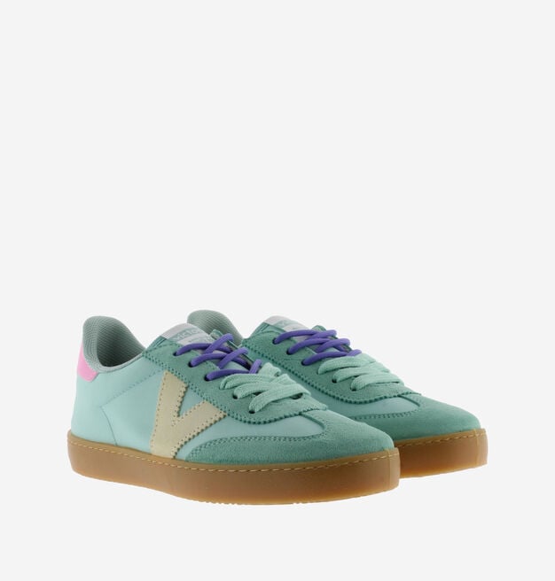 BERL&Iacute;N CICLISTA MULTICOLOURED NYLON & SUEDE