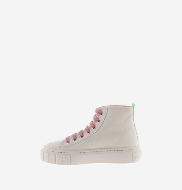 ABRIL CANVAS & NEON MID BOOT