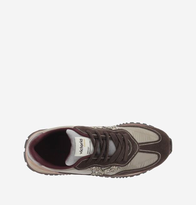 VIENTO NYLON/SUEDE & GLITTER