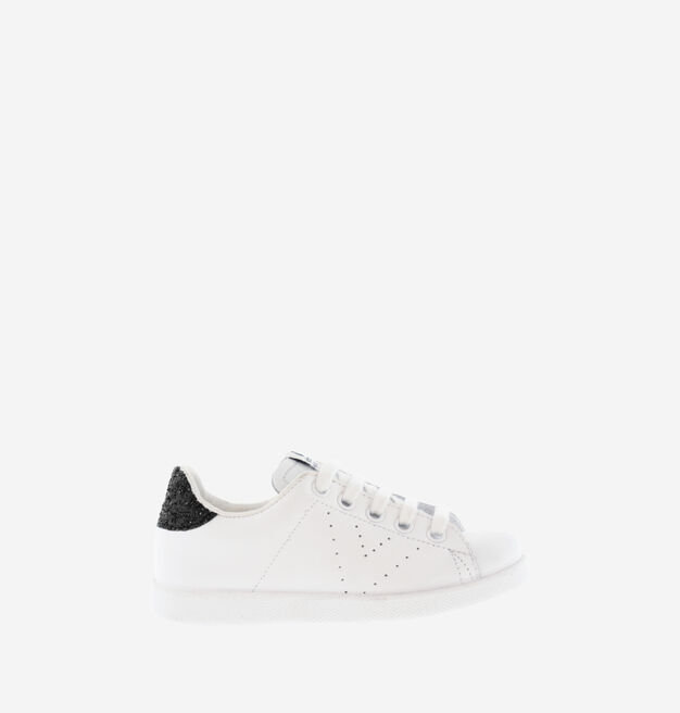 TENIS LEDER & GLITTER