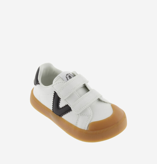 OLIVER STRAPS BAREFOOT LEATHER EFFECT & CONTRAST