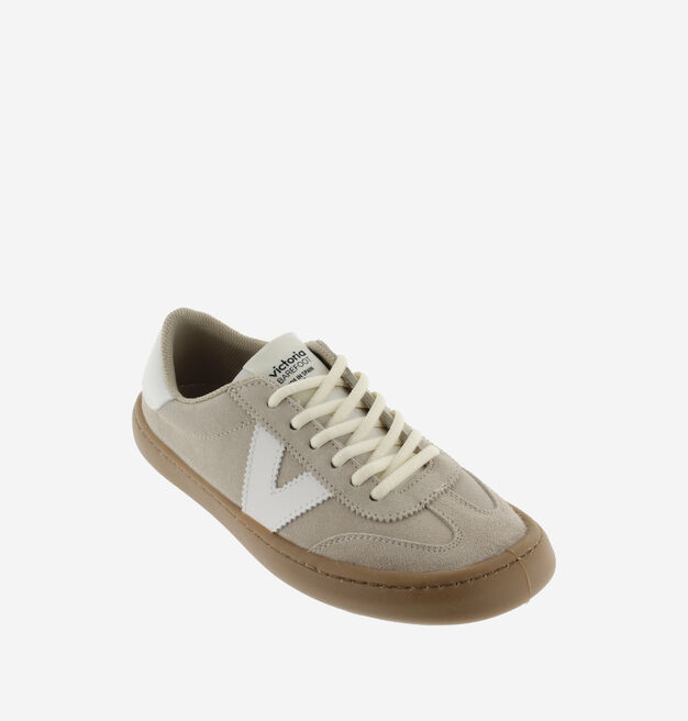 OLMO BAREFOOT CUIR FENDU & CONTRASTE