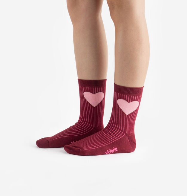 CALZINO COTONE CUORE
