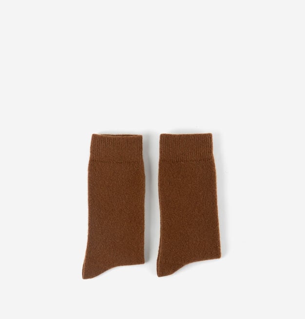 PLAIN WOOL-SOCK