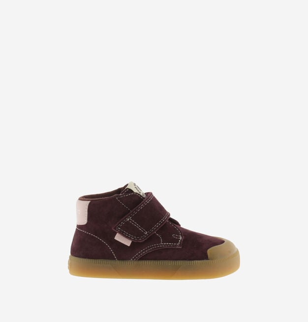 OLIVER BAREFOOT KLETTVERSCHLUSS STIEFELETTE VELOURSLEDER