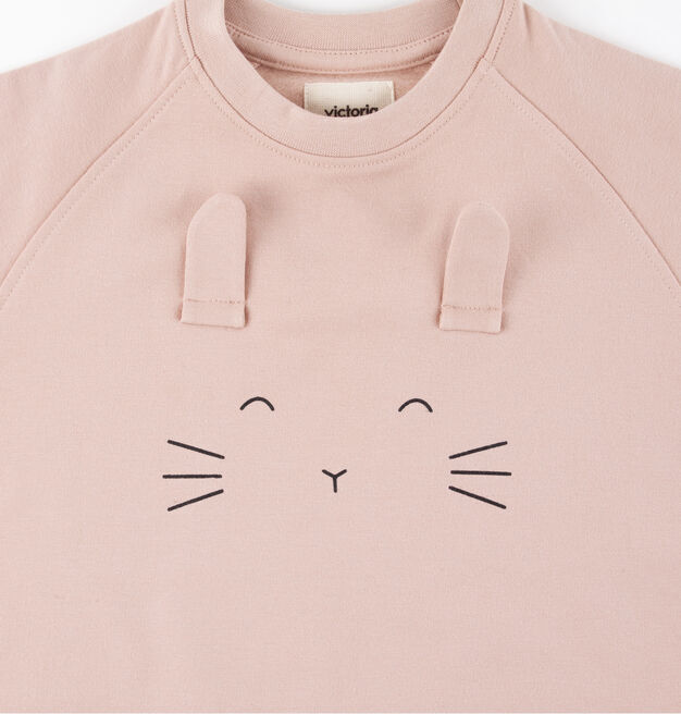 ANIMALS COTTON SWEATSHIRT