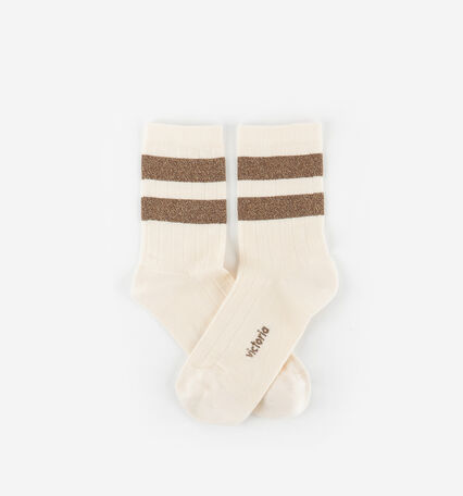 COTTON LUREX SOCK