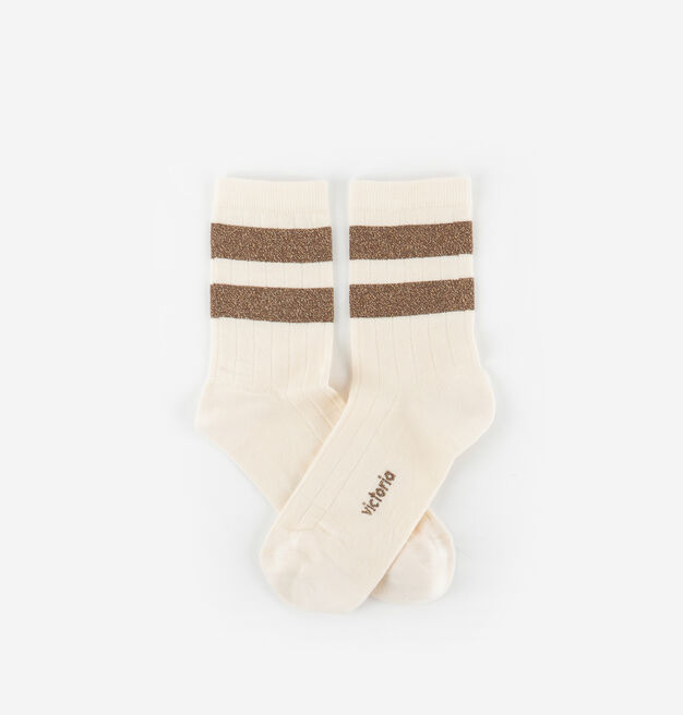 COTTON LUREX SOCK