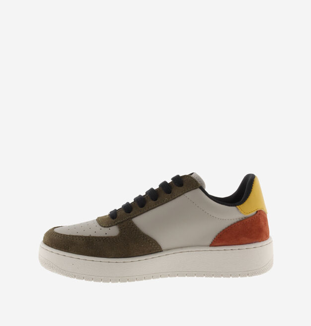 MADRID MULTICOLOUR SPLIT LEATHER