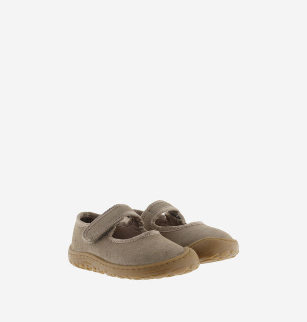 BOSCO SCRATCH BALLERINE BAREFOOT CUIR FENDU