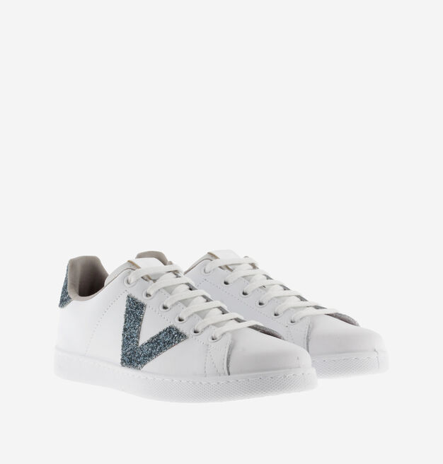 TENIS LEDER & GLITZERSPÄNE