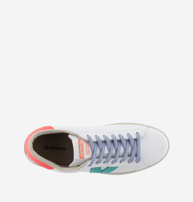 BERLÍN ZAPATILLAS PIEL & NEÓN
