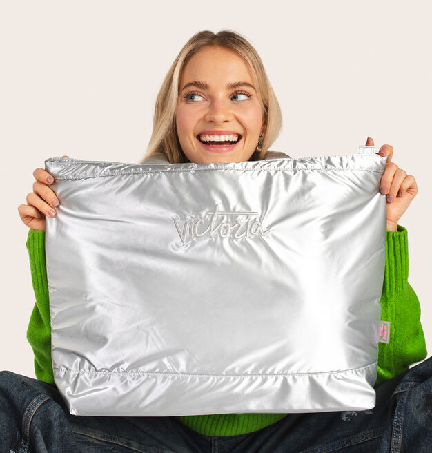 SHOPPER NYLON METALLISED