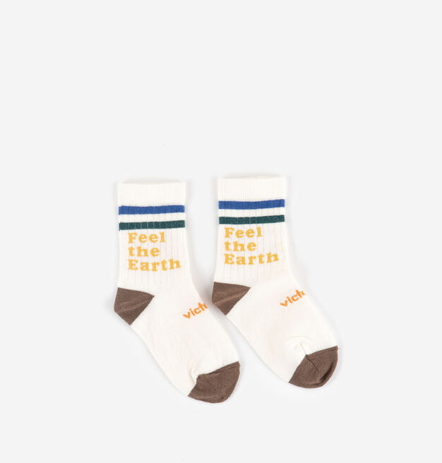 COTTON SOCK FEEL THE EARTH