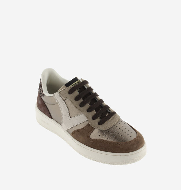 MADRID METAL & SPLIT LEATHER