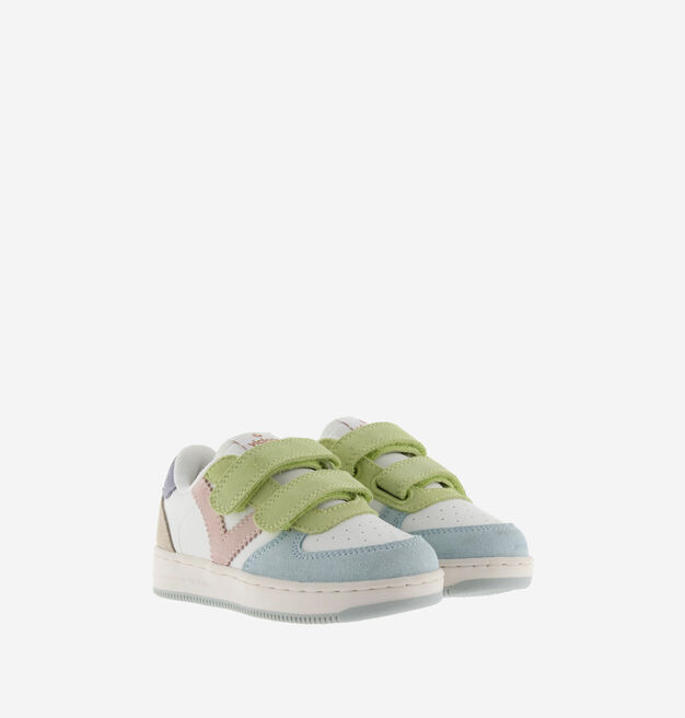 TIEMPO STRAPS MULTICOLOUR SPLIT LEATHER