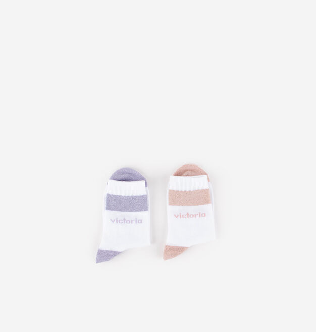 CHILDREN'S LUREX SOCKS