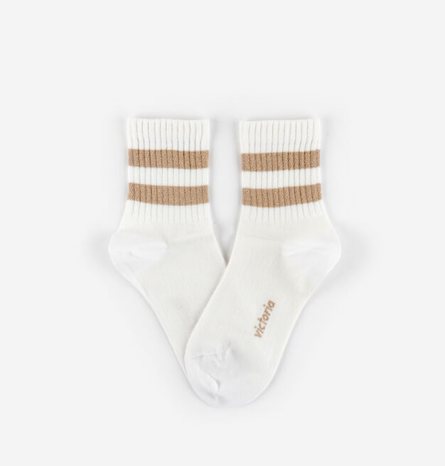 COTTON LUREX SOCK