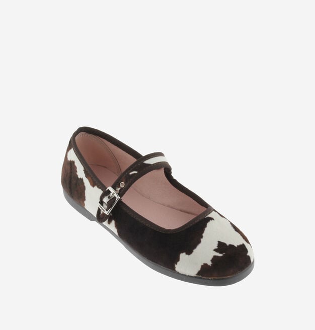 GONG-FU BALLERINA VELLUTO STAMPA ANIMALE