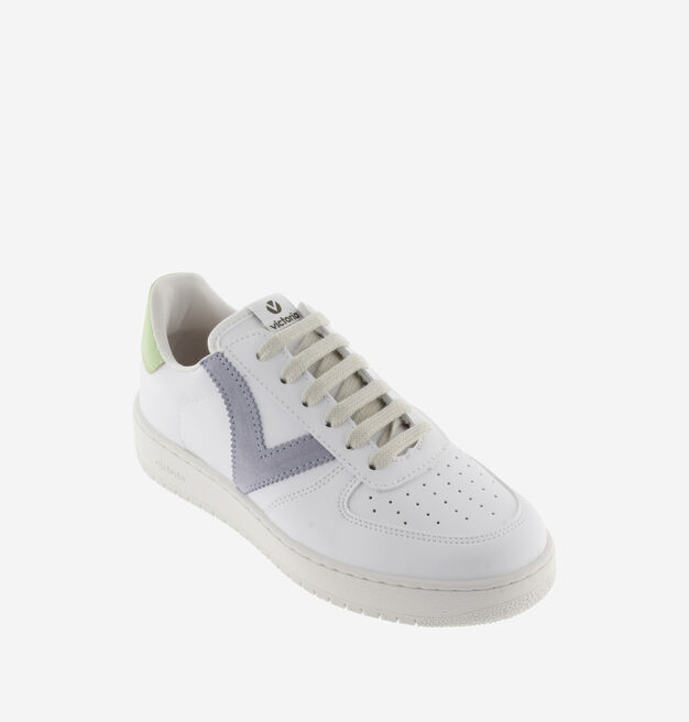 MADRID FAUX LEATHER & CONTRAST
