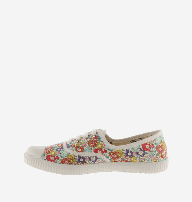 1915 VORFUSS-SEGELTUCH-STOFF FLORAL LIBERTYMUSTER