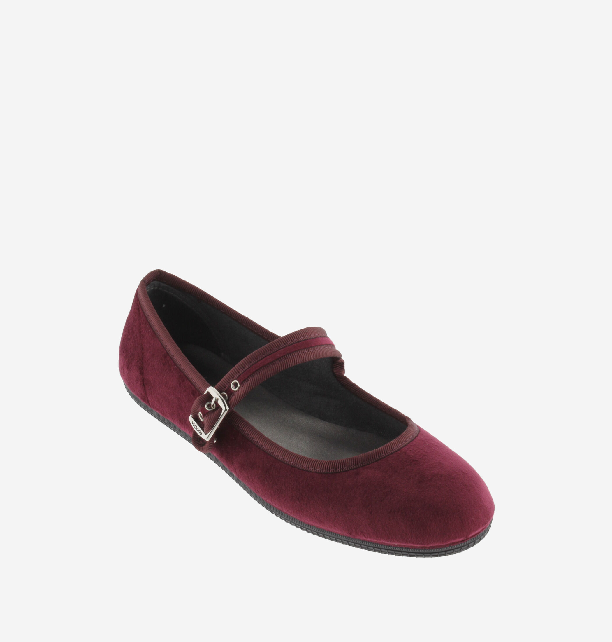 ★DIAGONAL X VICTORIA★W VELVET ODA MARY JANE ODA VELVET MARY JANE & BUCKLE | Victoria Shoes