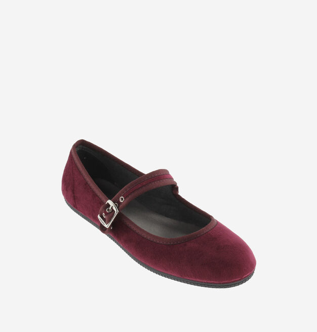 ODA BALLERINE VELOURS & BOUCLE