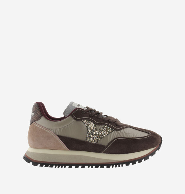 VIENTO NYLON/SUEDE & GLITTER