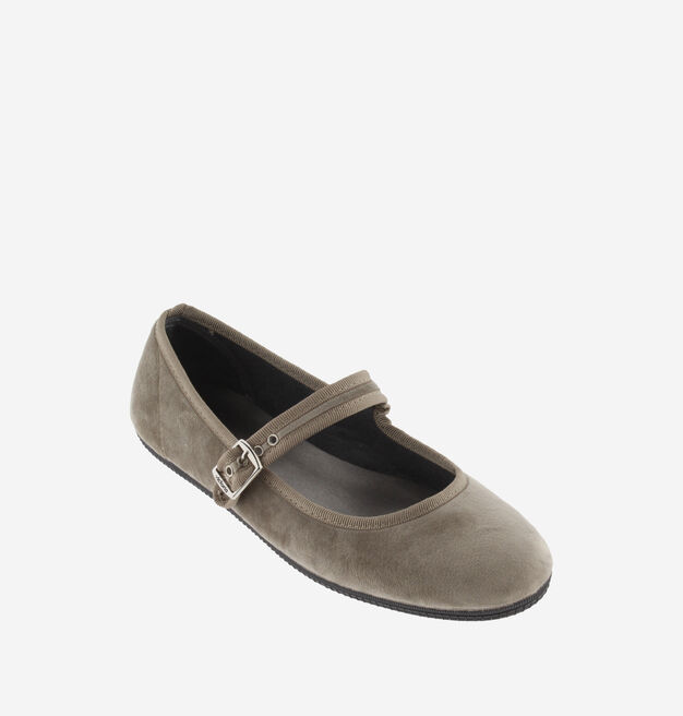 ODA VELVET MARY JANE & BUCKLE