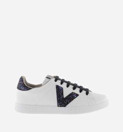 TENIS GLITTER LOGO