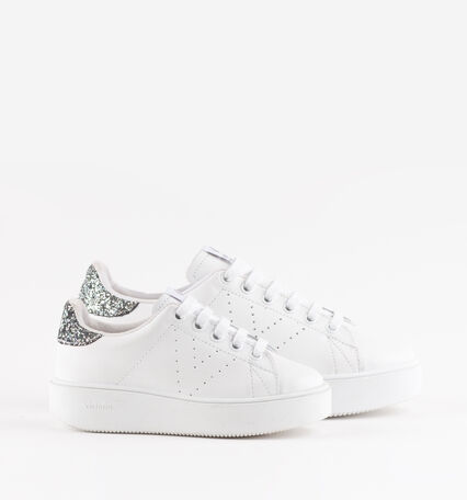 UTOPÍA LEATHER & GLITTER TRAINERS