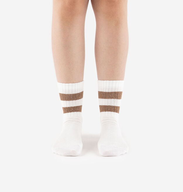 COTTON LUREX SOCK