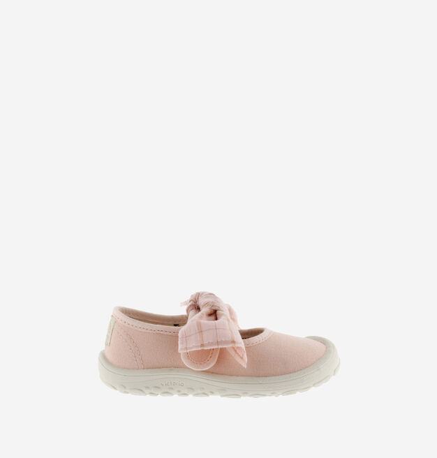 BOSCO BAREFOOT BALLERINA TELA & FIOCCO QUADRI