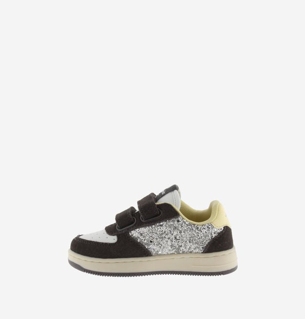 TIEMPO STRAPS GLITTER & SPLIT LEATHER