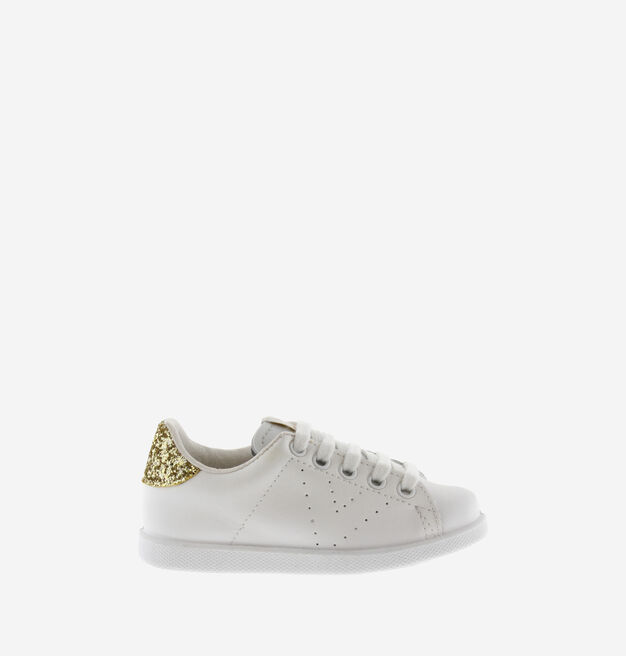 TENIS PIEL & GLITTER
