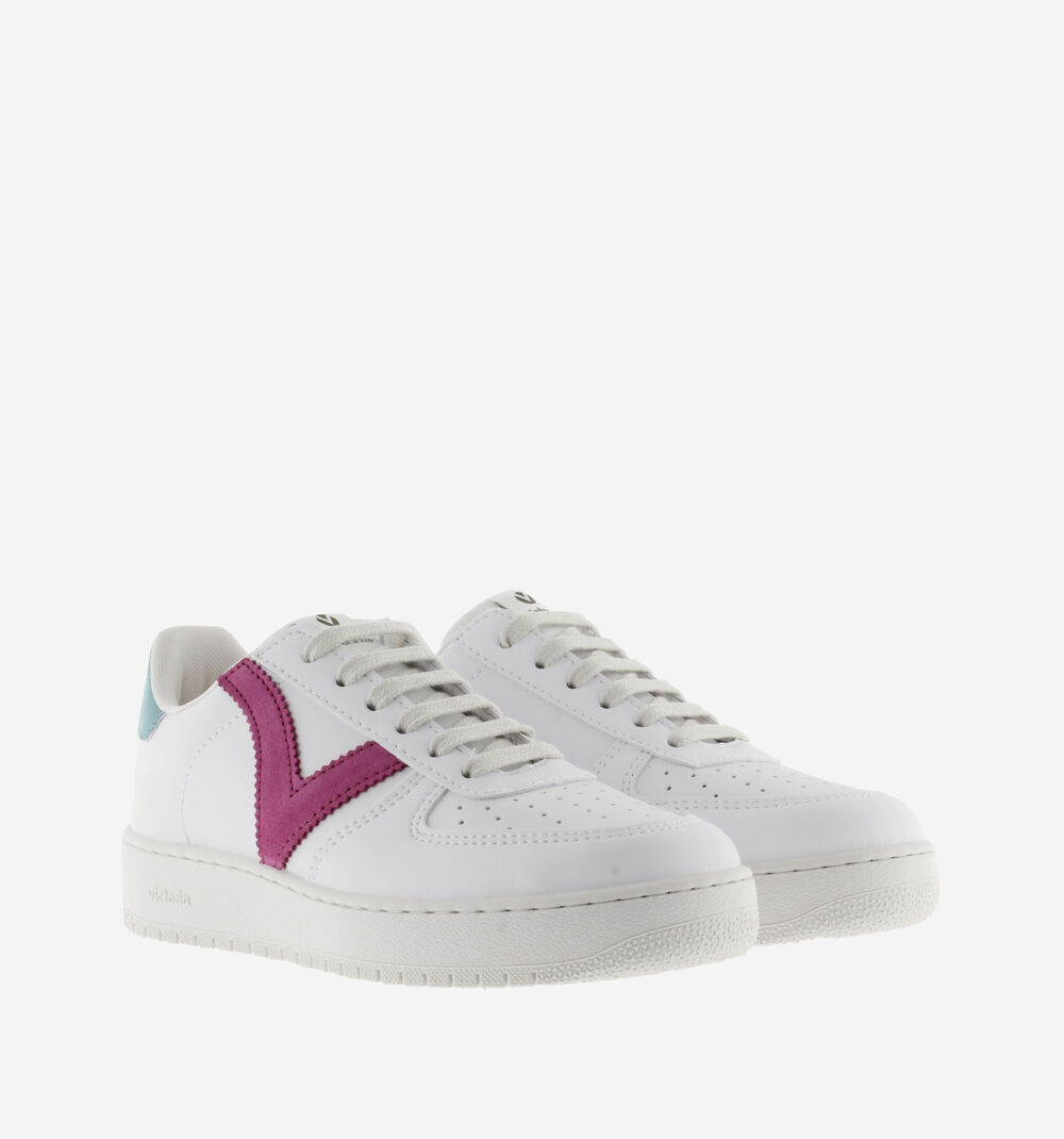 MADRID EFFETTO PELLE CONTRASTO Victoria Scarpe