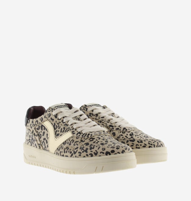 SEUL ANIMAL PRINT SPLIT LEATHER & METAL