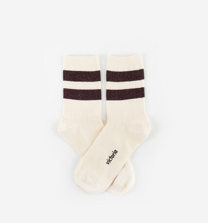 COTTON LUREX SOCK