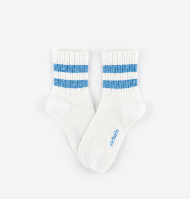 COTTON LUREX SOCK