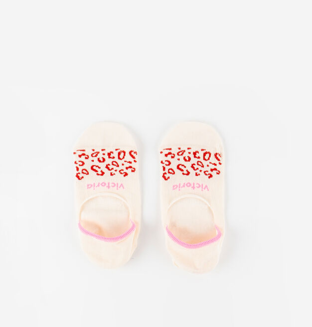 MEIA PINKIE INVISÍVEL LEOPARDO
